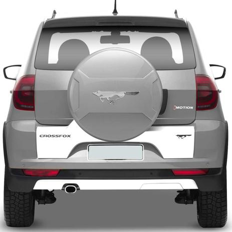 Capa Estepe Rígida VW Crossfox 11 12 13 14 15 16 17 18 Prata Tungstênio com Cadeado - Marçon Menor preço em Capa Estepe Rígida VW Crossfox 11 12 13 14 15 16 17 18 Prata Tungstênio com Cadeado - Marçon