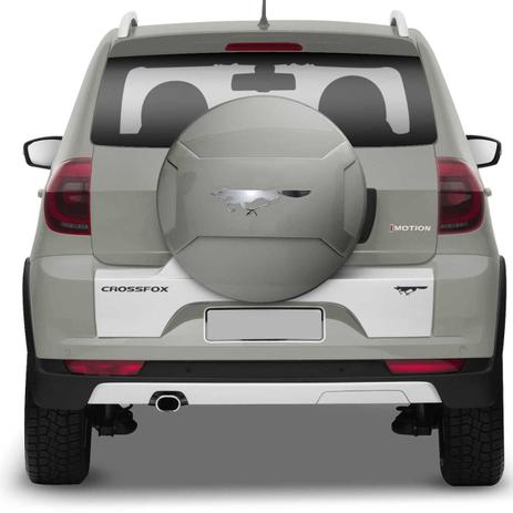 Capa Estepe Rígida VW Crossfox 2011 a 2018 Prata Egito com Cadeado - Marçon Menor preço em Capa Estepe Rígida VW Crossfox 2011 a 2018 Prata Egito com Cadeado - Marçon