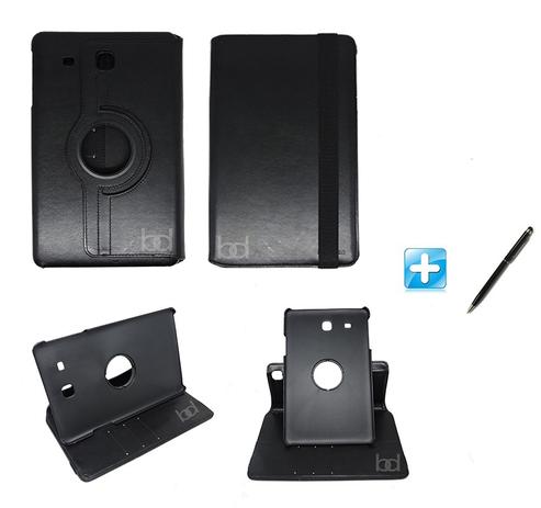 Capa Galaxy Tab E - 9.6 T560/561 Designer Coreano Giratória / Caneta Touch (Preto) - Skin t18 é boa?