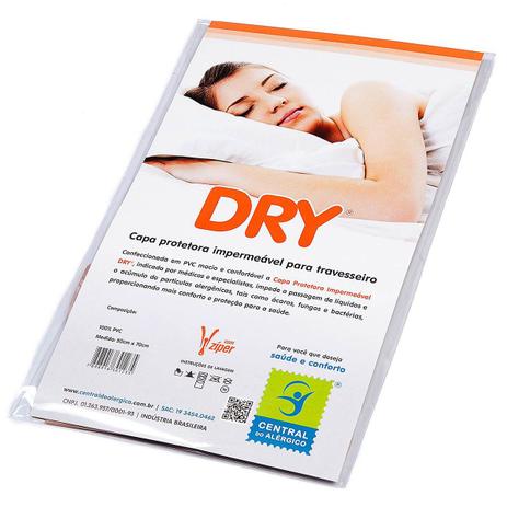 Capa Impermeável para Travesseiro Adulto 100 PVC  Fechamento com zíper - Dry é boa?