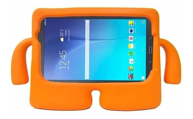 Capa Infantil Iguy tablet A 8p T290 T295 Anti impacto Laranja - FAM Menor preço em Capa Infantil Iguy tablet A 8p T290 T295 Anti impacto Laranja - FAM