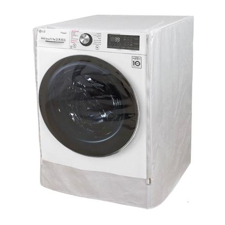 Capa Lava e Seca LG 11kg Vivace Vc2 Vc3 Vc4 Vc5 Abertura Frontal Transparente Ziper Branca - VIP CAPAS é boa?