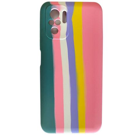 Capa Listrada Arco-iris Forro Interno Compatível Xiaomi Redmi Note 10 Note  10S - Coronitas - Capinha de Celular - Magazine Luiza