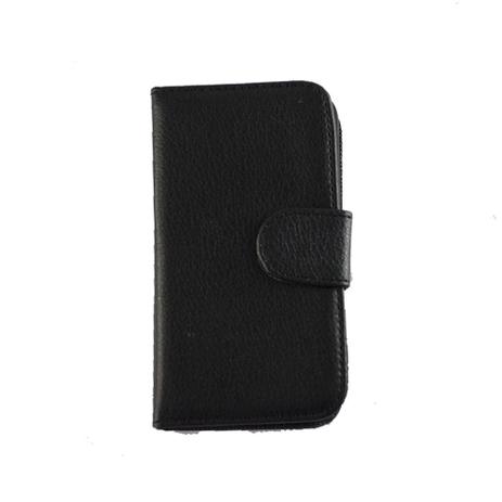 Capa Motorola D1 Couro Preto - Idea Menor preço em Capa Motorola D1 Couro Preto - Idea