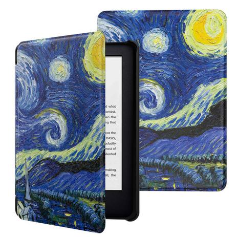 Capa Novo Kindle 10a. Geração Wb Auto Liga/Desliga - Ultra Leve Van Gogh Menor preço em Capa Novo Kindle 10a. Geração Wb Auto Liga/Desliga - Ultra Leve Van Gogh