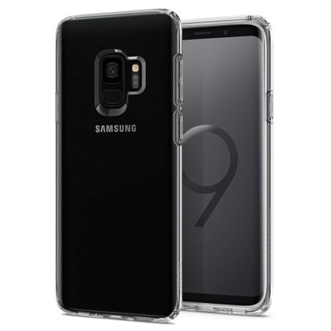Capa Original Spigen Galaxy S9 Liquid Crystal Transparente Menor preço em Capa Original Spigen Galaxy S9 Liquid Crystal Transparente