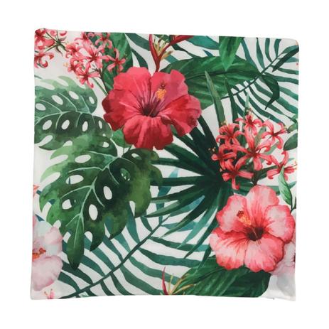 Capa p/ Almofada Hibiscus - Btc Menor preço em Capa p/ Almofada Hibiscus - Btc