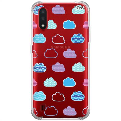 Capa p/ galaxy a01 (0955) nuvens coloridas - Quarkcase - Capinha de Celular  - Magazine Luiza