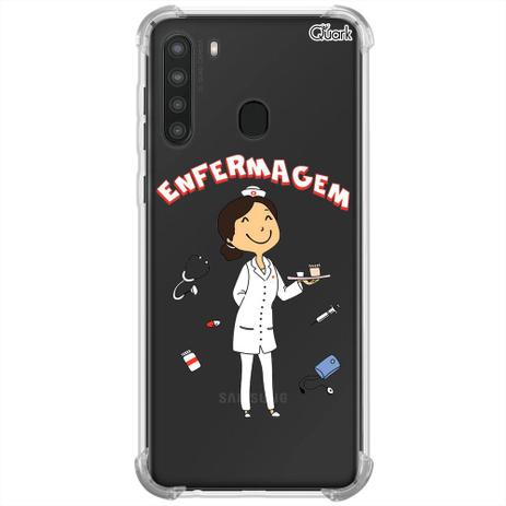 Capa p/ galaxy a21 (0225) enfermagem - Quarkcase - Capinha de Celular -  Magazine Luiza