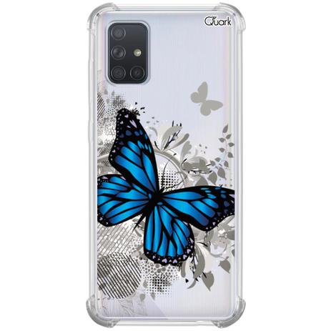 Capa p/ galaxy a71 (0351) borboleta azul - Quarkcase - Capinha de Celular -  Magazine Luiza