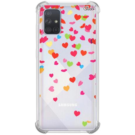 Capa p/ galaxy a71 (0696) corações coloridos - Quarkcase - Capinha de  Celular - Magazine Luiza