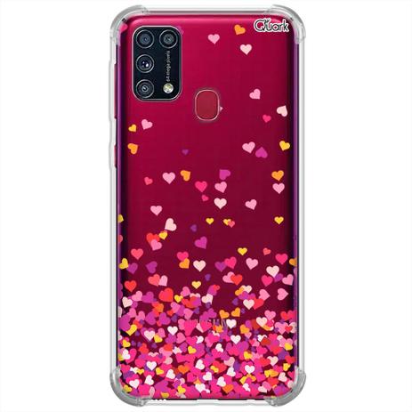 Capa p/ galaxy m31 (0809) novos corações - QuarkCase - Capinha de Celular -  Magazine Luiza