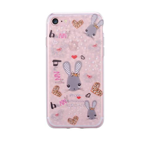 Capa p/ iPhone 7/8 Devia ELA0459-NGO Nifty Case Bunnies Menor preço em Capa p/ iPhone 7/8 Devia ELA0459-NGO Nifty Case Bunnies
