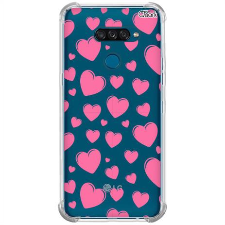 CAPA P/ LG K50s (0924) CORAÇÕES ROSADOS - Quarkcase - Capinha de Celular -  Magazine Luiza