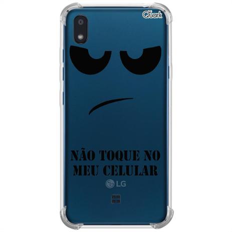 Capa p/ lg k8+ / k8 plus (0607) não toque no celular - QuarkCase - Capinha  de Celular - Magazine Luiza