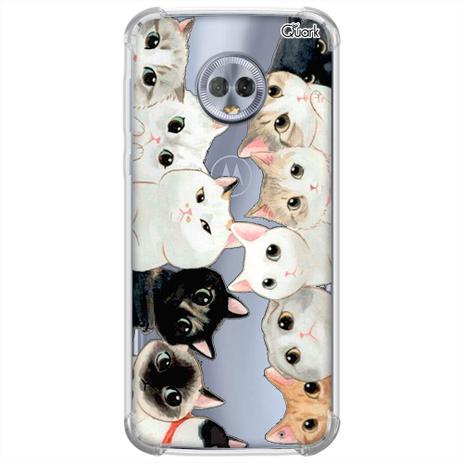 Capa p/ moto g6 plus (1531) gatinhos fofinhos - Quarkcase Menor preço em Capa p/ moto g6 plus (1531) gatinhos fofinhos - Quarkcase