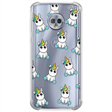 Capa p/ moto g6 plus (1623) pattern unicórnio - Quarkcase - Capinha de  Celular - Magazine Luiza