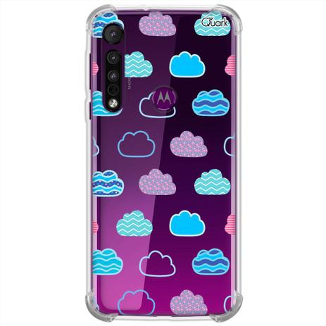 CAPA CAPINHA TRANSPARENTE FECHA CAMERA COM BORDAS COLORIDA MOTOROLA MOTO G  5G LANÇAMENTO - Fernando Eletro