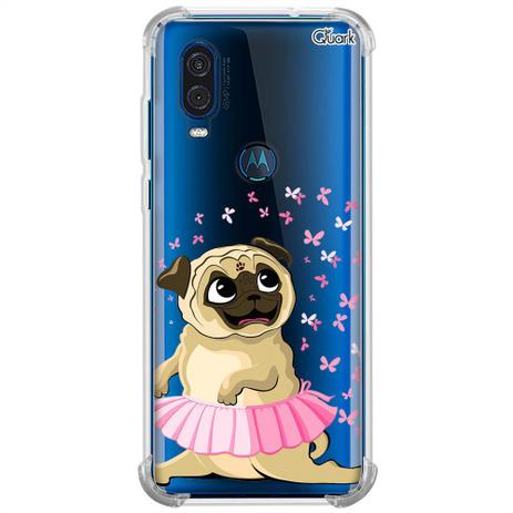 Capa p/ moto one vision (0452) ballet cachorro pug - Quarkcase - Capinha de  Celular - Magazine Luiza