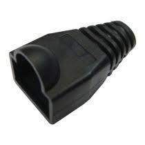 Capa p/ plug modular rj-45 preta - Eletronics Menor preço em Capa p/ plug modular rj-45 preta - Eletronics