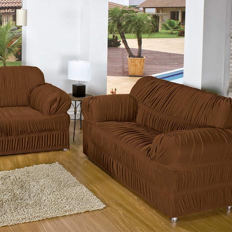 Capa P/ Sofa Roma 1, 2 E 3 Lugares Tabaco Malha Elasticada 03 Peças 21 Elasticos - Dourados enxovais Menor preço em Capa P/ Sofa Roma 1, 2 E 3 Lugares Tabaco Malha Elasticada 03 Peças 21 Elasticos - Dourados enxovais