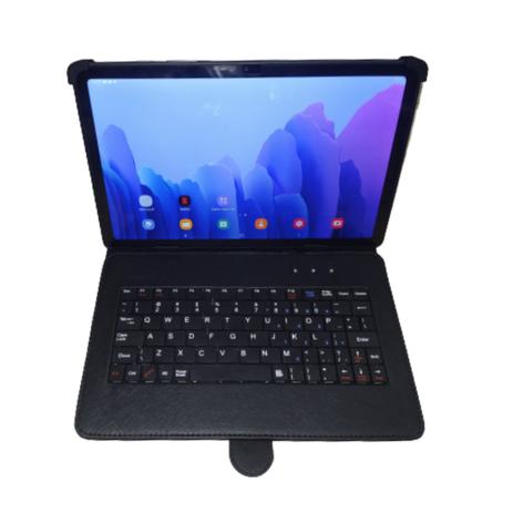 Capa P/ Tablet C/ Teclado Modelo Samsung Galaxy Tab A7 T500 + Otg Brinde - Multi Qualidade Menor preço em Capa P/ Tablet C/ Teclado Modelo Samsung Galaxy Tab A7 T500 + Otg Brinde - Multi Qualidade
