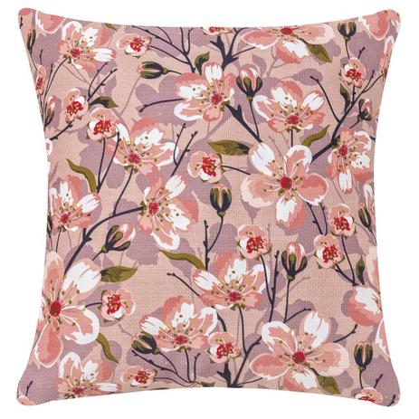 Capa para Almofada Estampada Fascínio 45cm x 45cm - Rosê Floral - Valle Menor preço em Capa para Almofada Estampada Fascínio 45cm x 45cm - Rosê Floral - Valle
