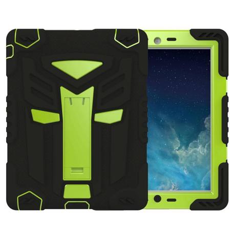 Capa para Apple Ipad Air 2 Tela de 9,7 Anti Impacto Anti Choque Militar Emborrachado Verde - Hmaston Menor preço em Capa para Apple Ipad Air 2 Tela de 9,7 Anti Impacto Anti Choque Militar Emborrachado Verde - Hmaston