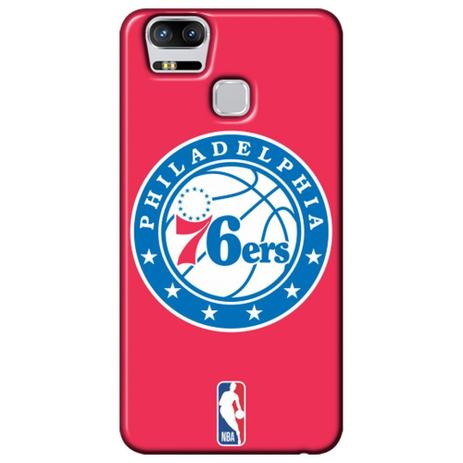 Capa para Celular - Asus Zenfone 3 Zoom ZE553KL - Philadelphia 76ers - A26 Menor preço em Capa para Celular - Asus Zenfone 3 Zoom ZE553KL - Philadelphia 76ers - A26