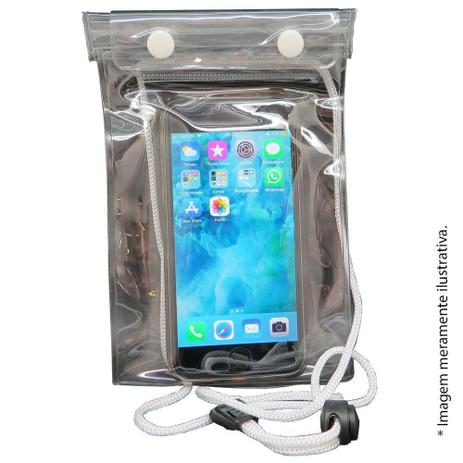 Capa para Celular Estanque Prova D'água, mergulho mar piscina - Claros Apoio  - Acessórios para Celular - Magazine Luiza