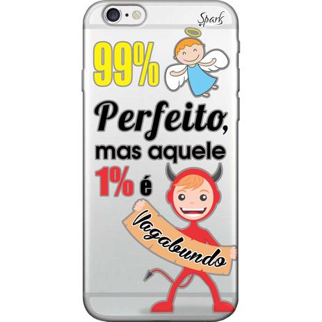 Capa para Celular Motorola Moto C - Spark Cases - 99 perfeito mais aquele 1 vagabundo Menor preço em Capa para Celular Motorola Moto C - Spark Cases - 99 perfeito mais aquele 1 vagabundo