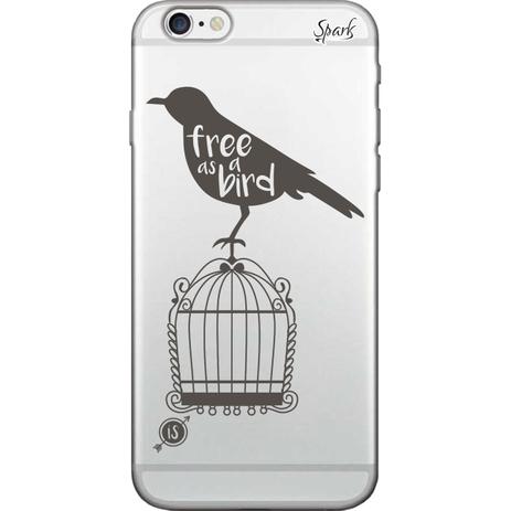 Capa para Celular Motorola Moto G6 - Spark Cases - Free as a Bird Menor preço em Capa para Celular Motorola Moto G6 - Spark Cases - Free as a Bird