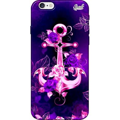 Capa para Celular Samsung J5 - Spark Cases - Âncora Roxa Metálica Menor preço em Capa para Celular Samsung J5 - Spark Cases - Âncora Roxa Metálica