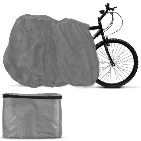 Capa Para Cobrir Bicicleta Cinza Sem Forro Tamanho Universal - Carrhel é boa?