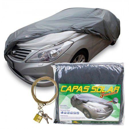 Capa para Cobrir Carro 100 Forrada com Cadeado Impermeável Tam M (57) - Plasitap Menor preço em Capa para Cobrir Carro 100 Forrada com Cadeado Impermeável Tam M (57) - Plasitap