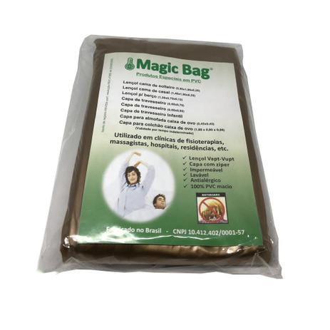 Capa para Colchão Caixa de Ovo Bege - Magic Bag Menor preço em Capa para Colchão Caixa de Ovo Bege - Magic Bag