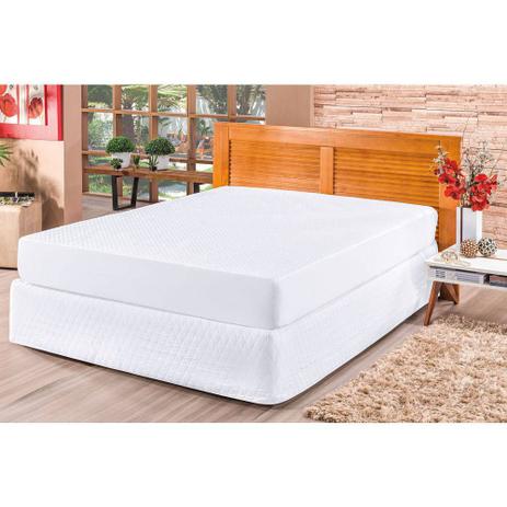 Capa para Colchão Impermeável e Saia cama Box Queen Branca - Vivart Enxovais Menor preço em Capa para Colchão Impermeável e Saia cama Box Queen Branca - Vivart Enxovais