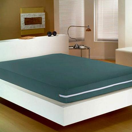 Capa Para Colchão Malha Solteiro Com Ziper Linha Serena Panosul Azul - Pano sul é boa?