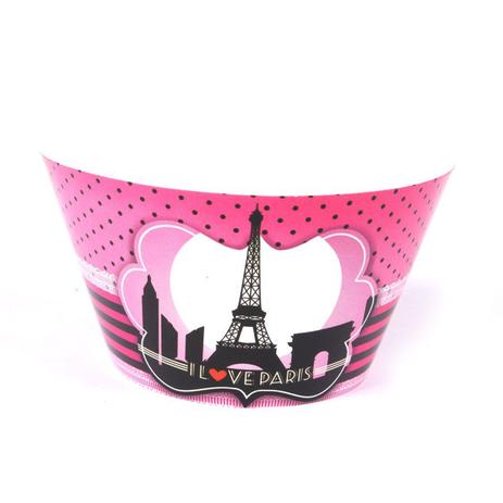 Capa para Cupcake Paris com 12 unidades - Aluá festas é boa?