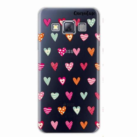 Capa para Galaxy A3 Corações Coloridos - Quero case é boa?