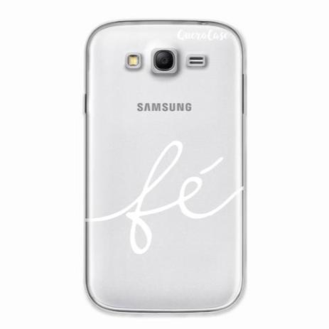 Capa para Galaxy Gran Neo Duos Fé Branco - Quero case Menor preço em Capa para Galaxy Gran Neo Duos Fé Branco - Quero case