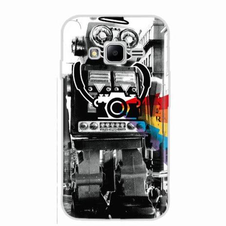 Capa para Galaxy J1 Mini Prime Câmera Robot - Quero case é boa?