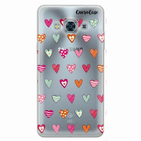 Capa para Galaxy J3 Pro Corações Coloridos - Quero case é boa?