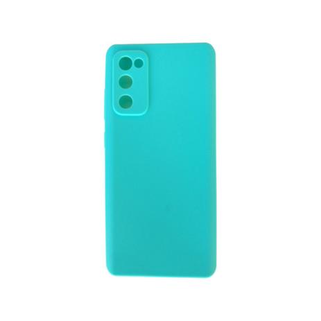 Capa de Silicone, interior revestido com tecido, para Celular Samsung S20  Plus. Se adapta perfeitamente aos contornos, dando design slim e sofistic