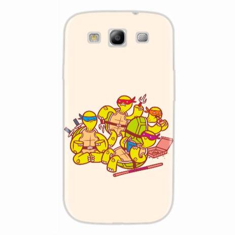 Capa para Galaxy S3 Tartarugas Ninja 02 - Quero case Menor preço em Capa para Galaxy S3 Tartarugas Ninja 02 - Quero case