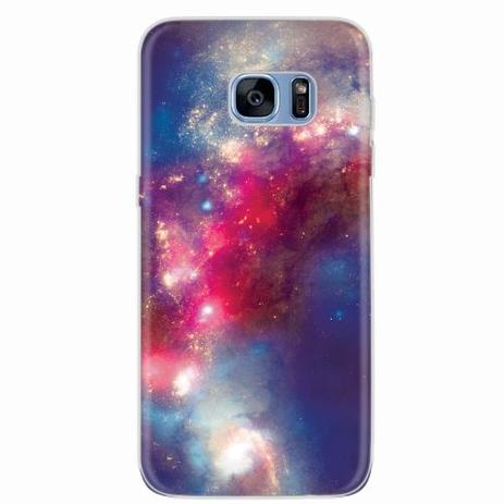 Capa para Galaxy S7 Edge Galaxy Supernova - Quero case Menor preço em Capa para Galaxy S7 Edge Galaxy Supernova - Quero case