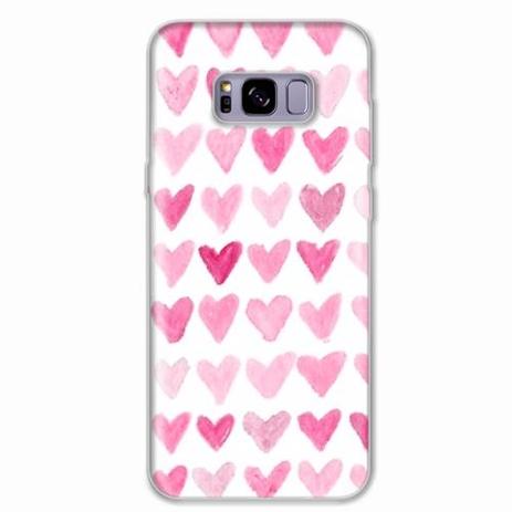 Capa para Galaxy S8 Plus Coração 04 - Quero case Menor preço em Capa para Galaxy S8 Plus Coração 04 - Quero case