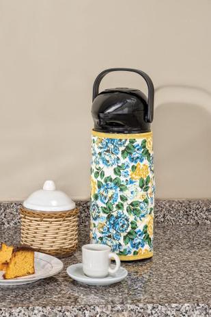 Capa para Garrafa Térmica Azul e Amarelo - Mellindre é boa?