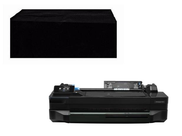 Capa Para Impressora Plotter HP DesignJet T120 Preta - Vip capas Menor preço em Capa Para Impressora Plotter HP DesignJet T120 Preta - Vip capas
