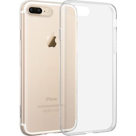 Capa para IOS 7 Plus em Silicone Transparente Protetora - Mega empório é boa?